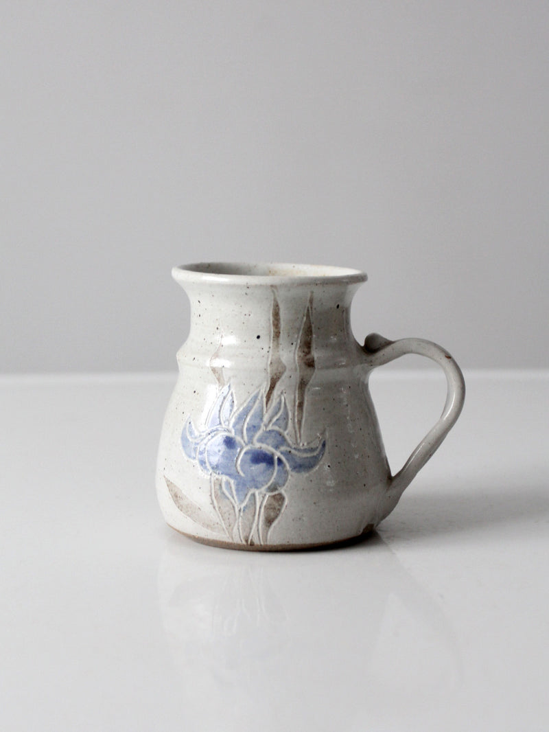 vintage studio pottery mug