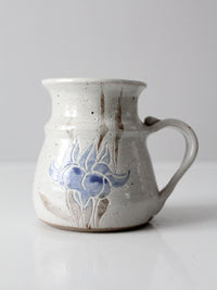 vintage studio pottery mug