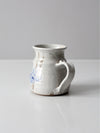 vintage studio pottery mug