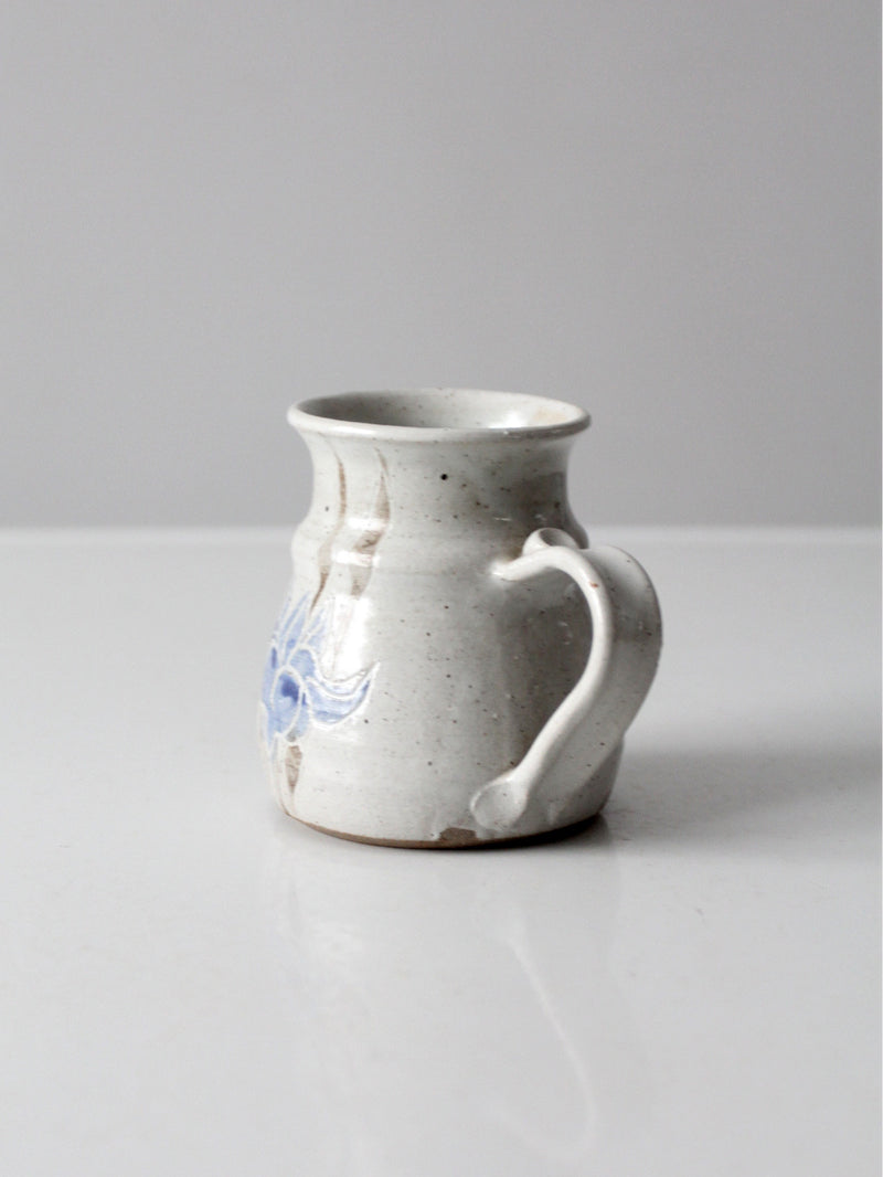 vintage studio pottery mug