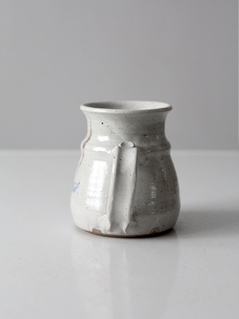 vintage studio pottery mug