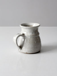 vintage studio pottery mug