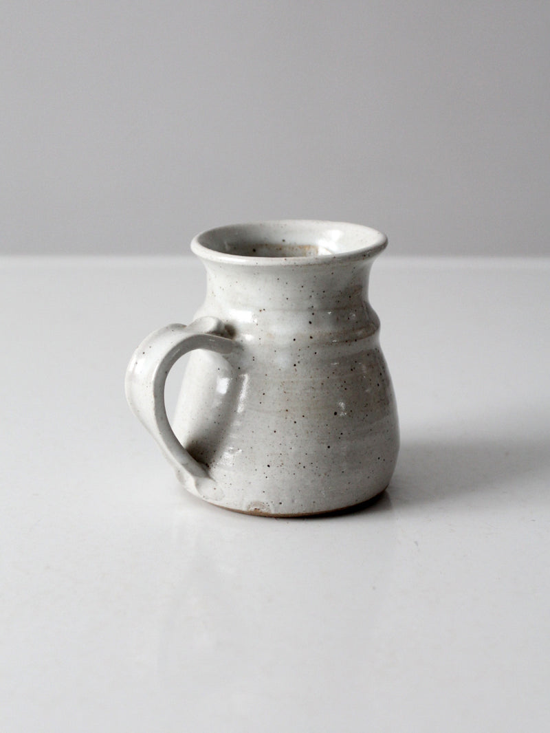 vintage studio pottery mug