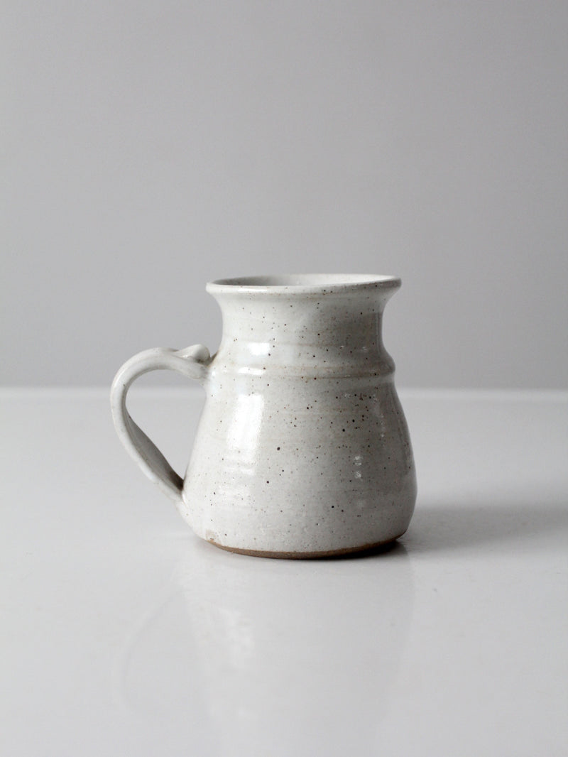 vintage studio pottery mug