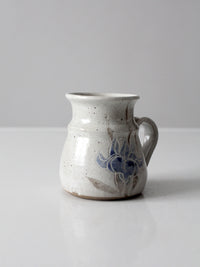 vintage studio pottery mug