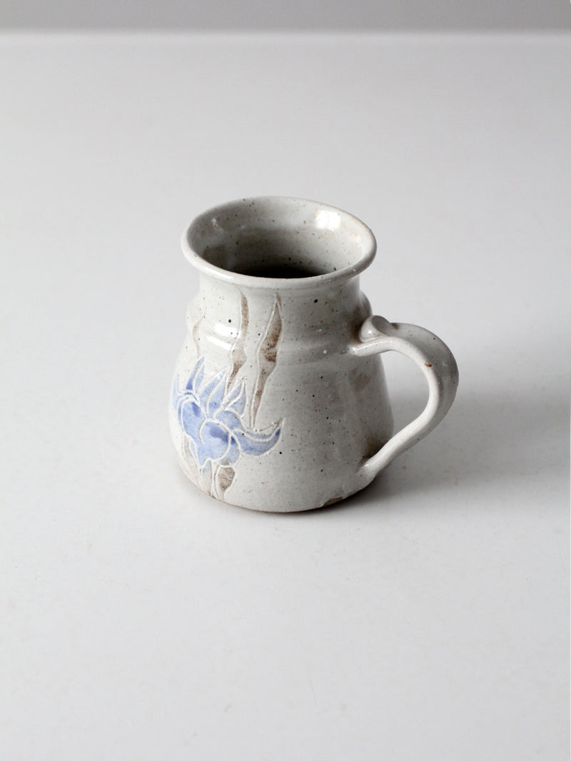 vintage studio pottery mug