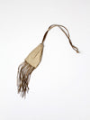 vintage buckskin pouch