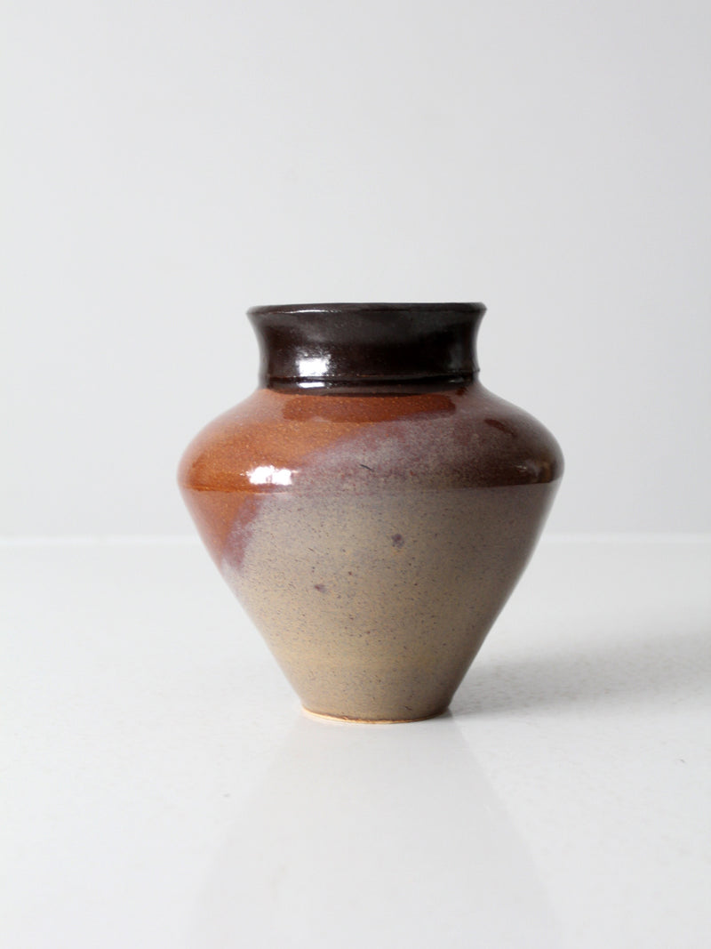 vintage studio pottery vase