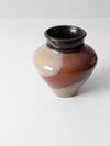 vintage studio pottery vase