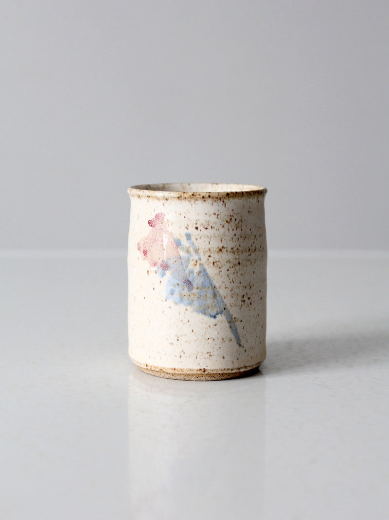 vintage studio pottery vase