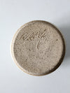 vintage studio pottery vase