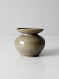 vintage studio pottery vase