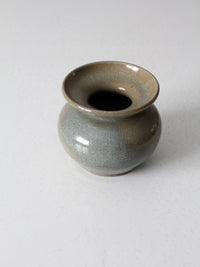 vintage studio pottery vase