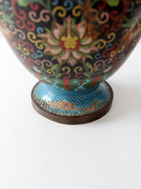 antique Chinese cloisonne vase
