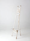 antique ball and stick easel