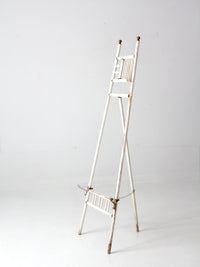 antique ball and stick easel