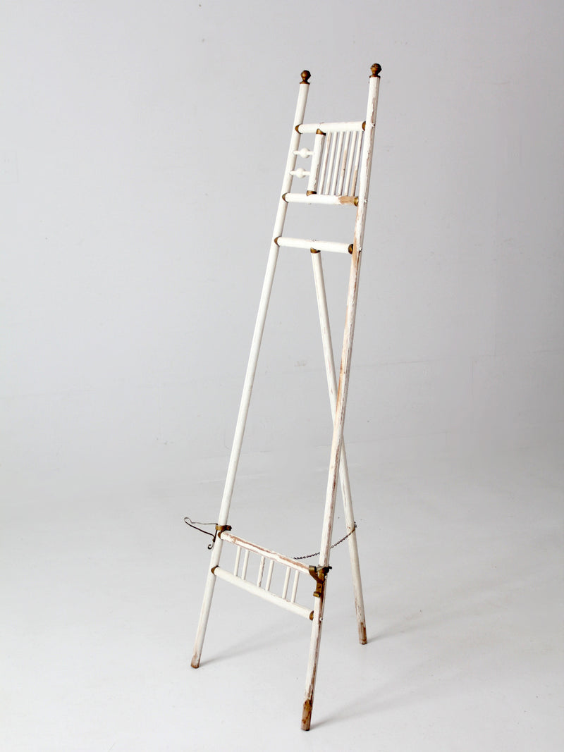 Oak Stick and Ball Style Floor Standing Easel