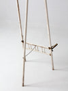 antique ball and stick easel