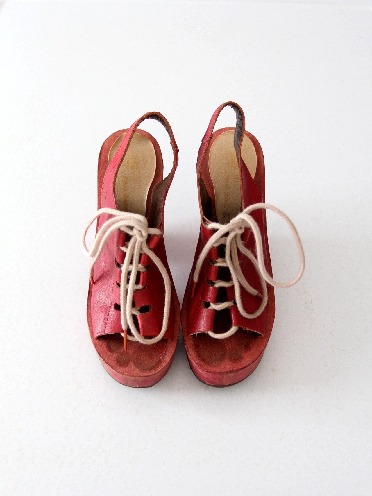 vintage 70s platforms from Shoes n Stuff by Frank Sbicca – 86 Vintage