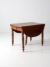 antique drop leaf table