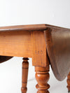 antique drop leaf table