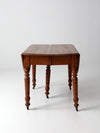 antique drop leaf table