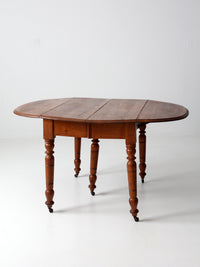 antique drop leaf table