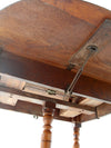 antique drop leaf table