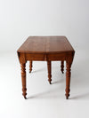 antique drop leaf table