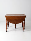 antique drop leaf table