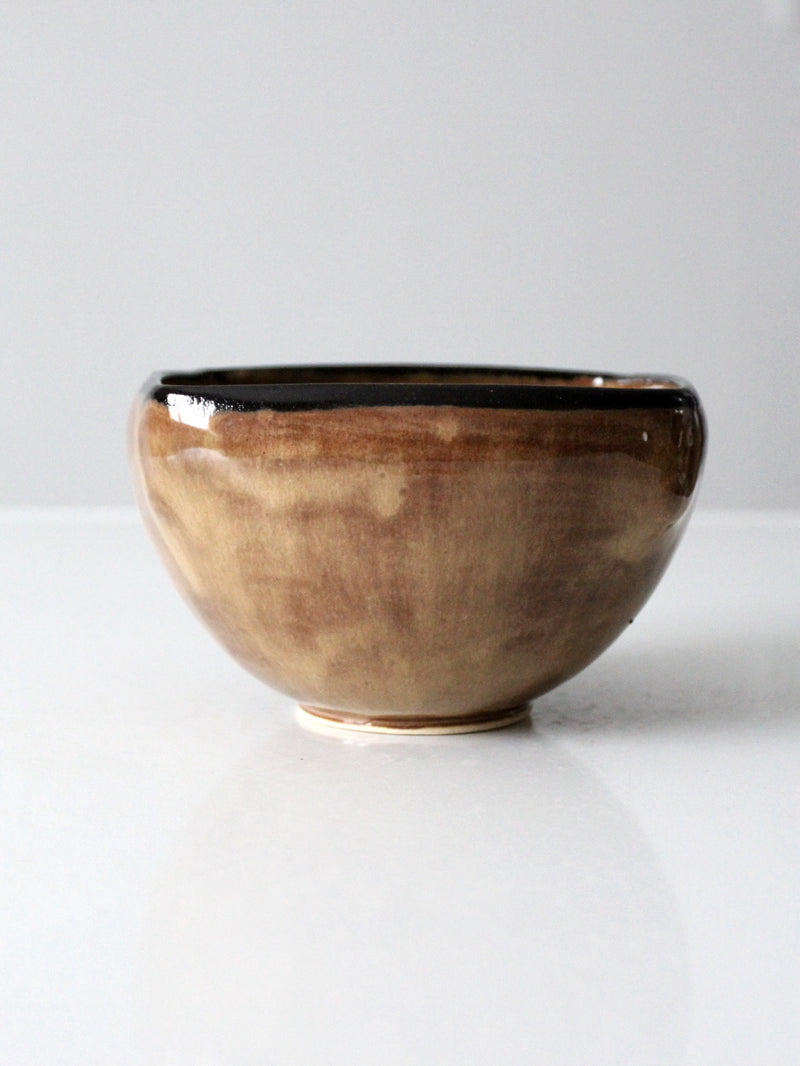 vintage studio pottery bowl