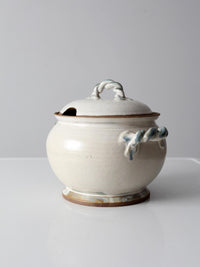 vintage studio pottery tureen