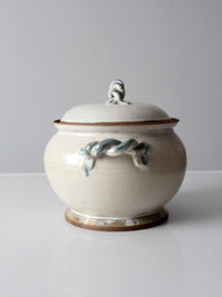 vintage studio pottery tureen