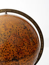 Rand McNally Terrestrial Art Globe 12 inch circa 1940s