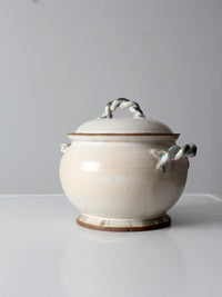 vintage studio pottery tureen