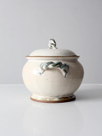 vintage studio pottery tureen