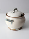 vintage studio pottery tureen