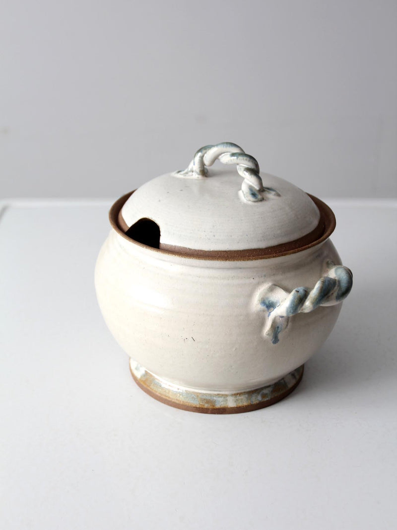 vintage studio pottery tureen