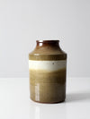 vintage studio pottery vase