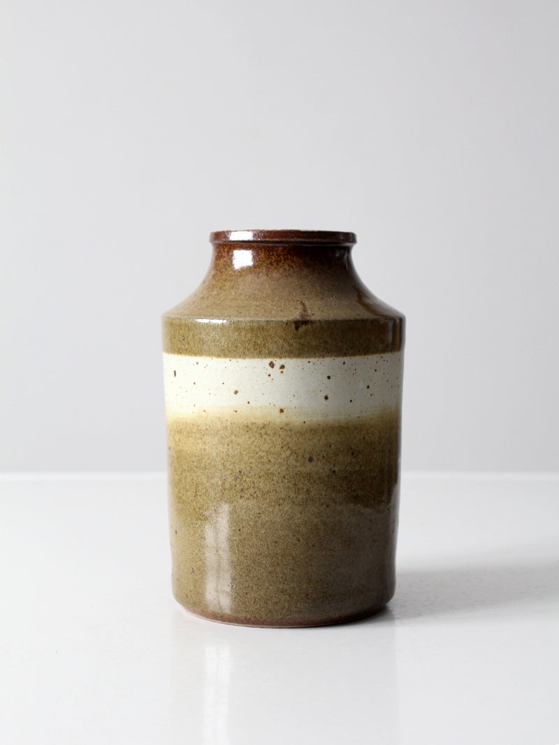 vintage studio pottery vase