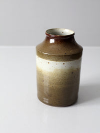 vintage studio pottery vase