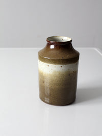 vintage studio pottery vase