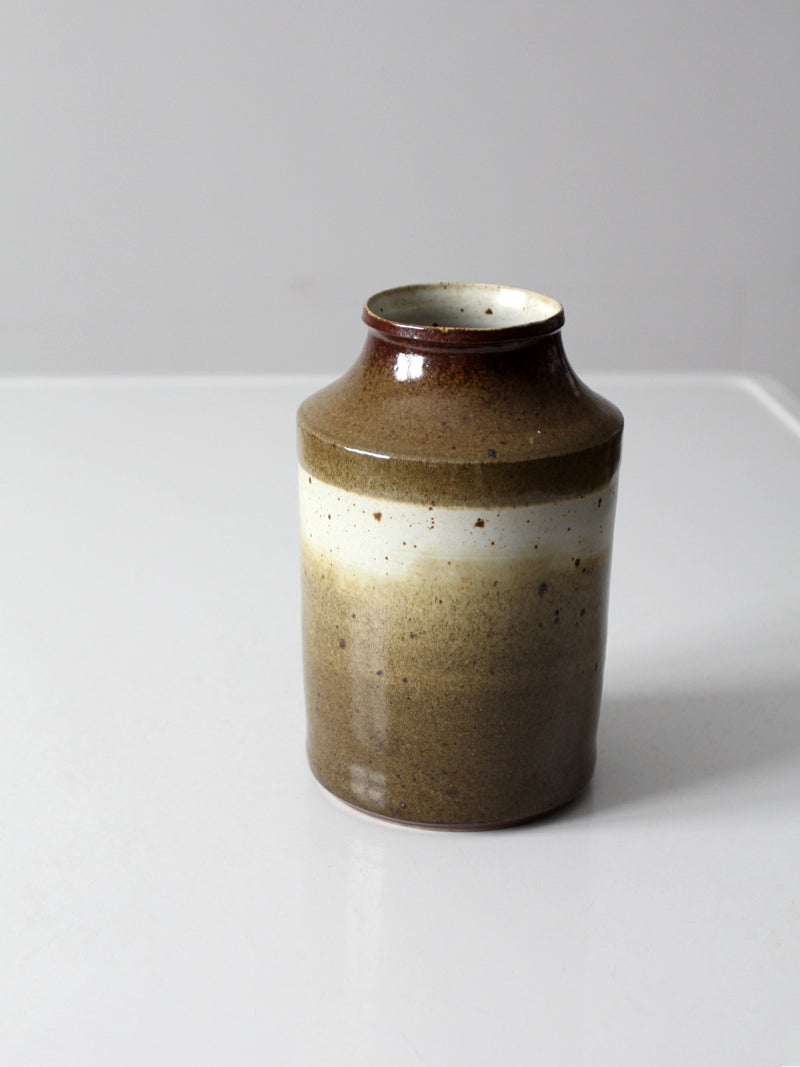 vintage studio pottery vase