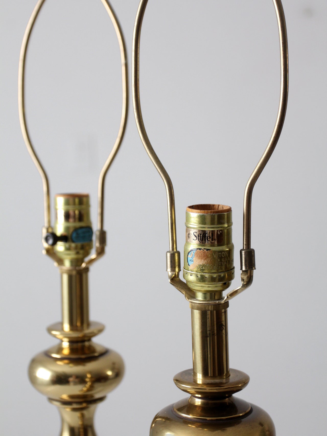 Antique stiffel brass lamps cheap