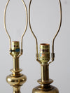 vintage Stiffel brass table lamps
