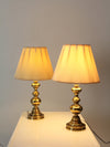 vintage Stiffel brass table lamps