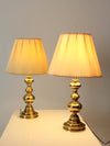 vintage Stiffel brass table lamps