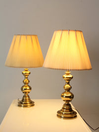 vintage Stiffel brass table lamps