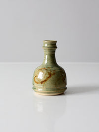 vintage Dodge Station Pottery bottleneck vase