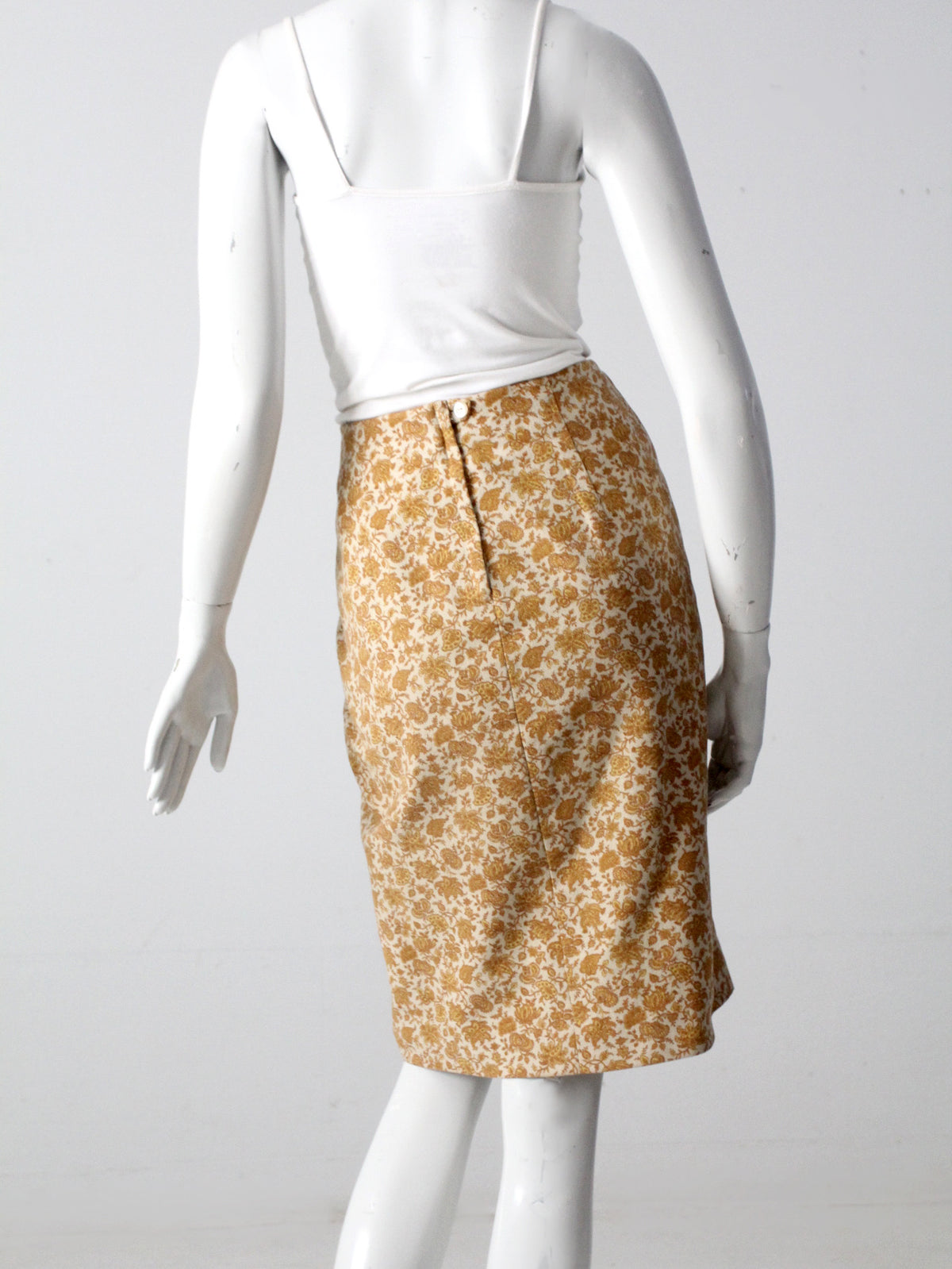 vintage 60s pencil skirt